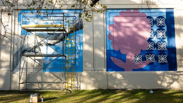 Nuevos murales en el cementerio El Salvador.&nbsp;