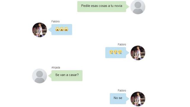 Filtraron los chats hot de Jonathan  Fabbro con su ahijada menor de edad