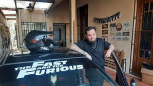 Juan Pablo Stura reformó su Civic negro y lo dejó igual al de la saga Rápidos y Furiosos.&nbsp; 