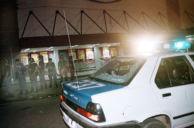 Fotos: Así fue el 20 de diciembre de 2001 en Paraná