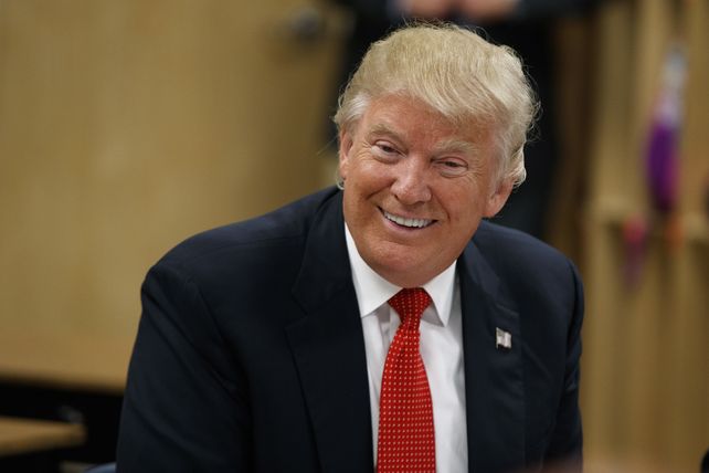 Trump. Quiere que México pague.