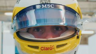 Franco Colapinto y el casco especial que usará en Austin, México y Brasil, los próximos 3 GP de Fórmula 1.