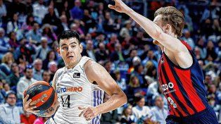 Gabriel Deck fue la gran figura de Real Madrid, que no pudo ante Baskonia.