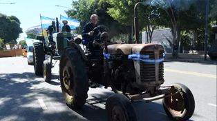 El tractorazo se instaló en la Plaza de Mayo con críticas y reclamos al gobierno