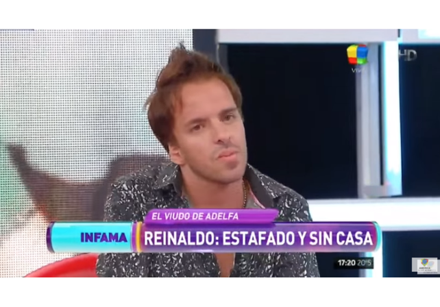 Reinaldo, el viudo de Adelfa, reapareció para pedir ayuda