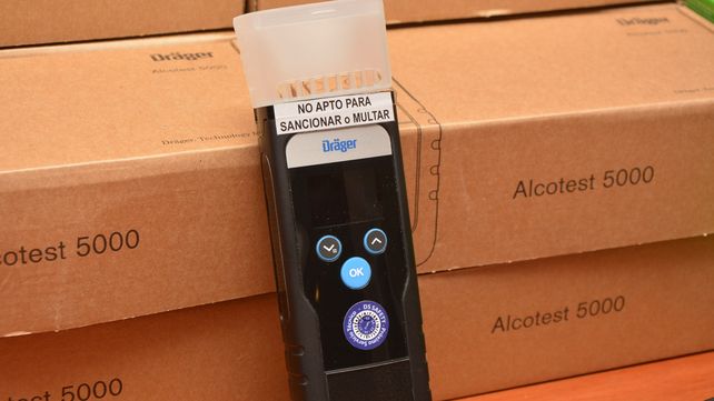 Seguridad vial: llegaron equipos para controlar alcoholemia en Entre Ríos&nbsp;