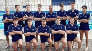El seleccionado argentino Sub 20 que afrontará el Mundial de waterpolo.