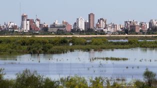 Descartan una crecida importante del río Salado