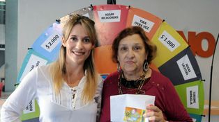 Jugó con La Raspadita y ganó un microondas