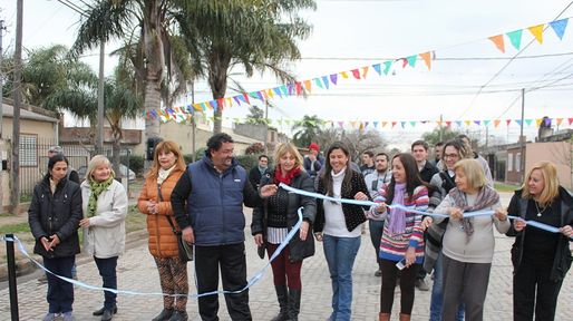 Barrio Belgrano se transforma y suma cuadras con pavimento articulado