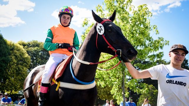 Jocketa entrerriana sufrió una brava rodada y tiene fractura de pelvis