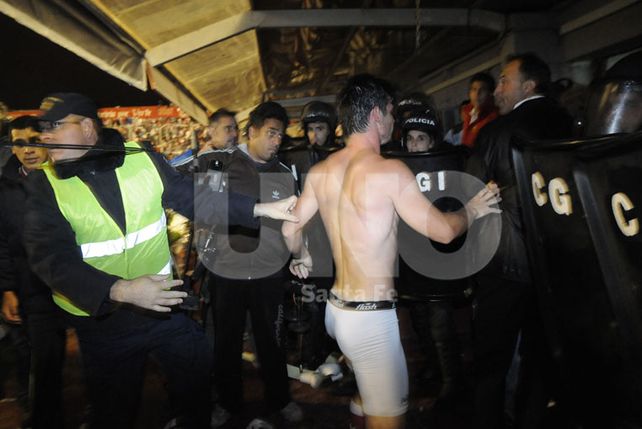 Unión responsabilizó a las fuerzas policiales por los disturbios en la cancha