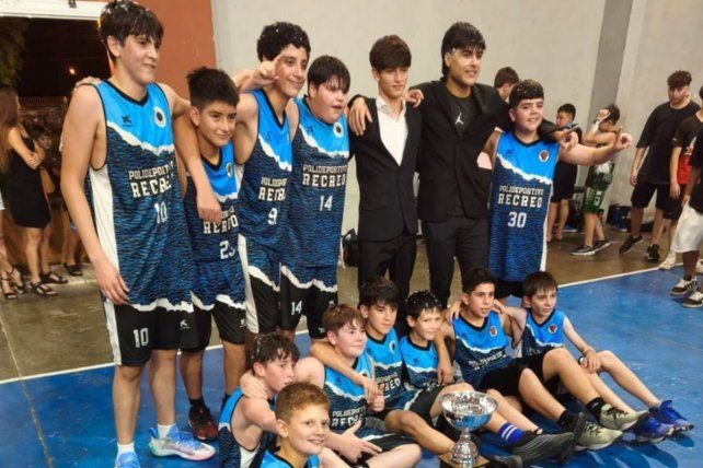 Polideportivo Recreo se coronó campeón en U13 Desarrollo