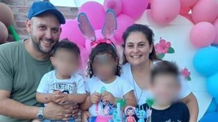 Dolor en Carlos Pellegrini: despidieron a la familia destruida por la tragedia vial en la ruta 34