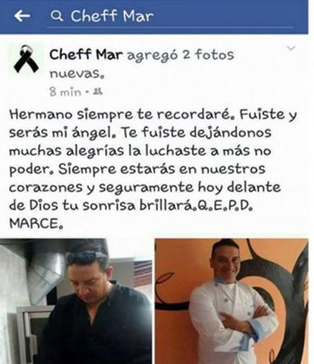 Un chef estafó a sus alumnos y se hizo pasar por muerto