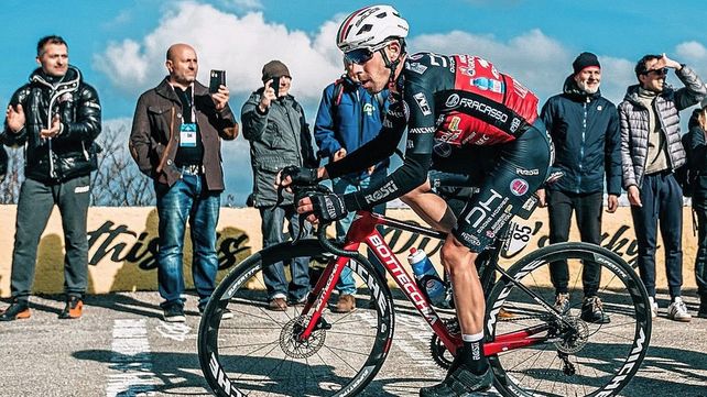 Ciclismo: Sepúlveda está 34º en la Coppi-Bartali