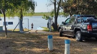 El joven Huck desapareció mientras pescaba en el Club Argentino de San Carlos.