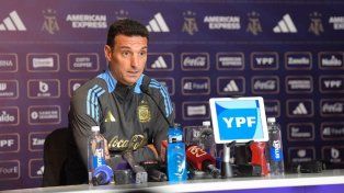Lionel Scaloni dejó varias frases en la conferencia de prensa.