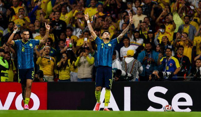 Colombia ganó en su vuelta a los mundiales.