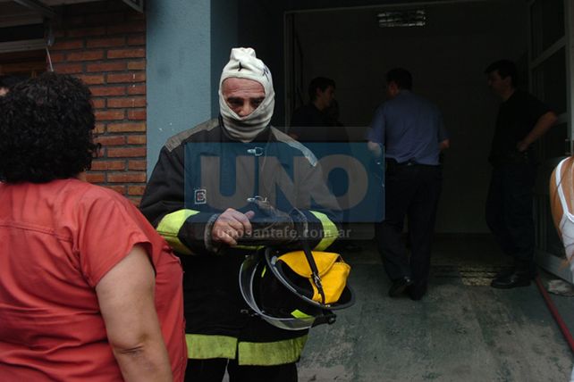 Investigan las causas que provocaron el incendio en el sanatorio Americano
