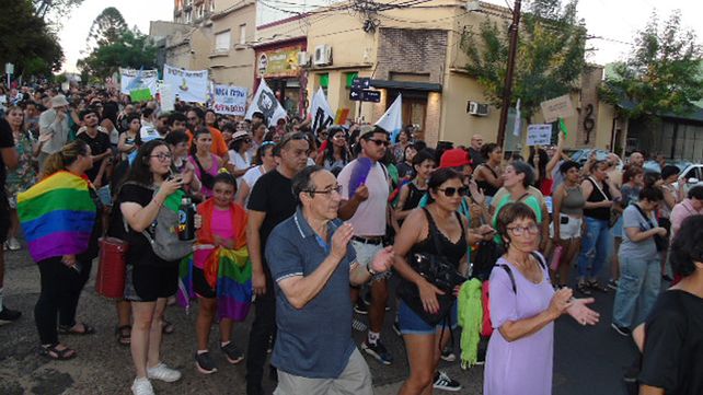 La Marcha Federal del Orgullo antifascista y antirracista replicó en varias ciudades de Entre Ríos. Postales de Concordia.&nbsp;