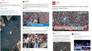 Cómo reflejan los medios del mundo la locura por la Scaloneta