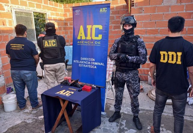 En un operativo conjunto efectivos de AIC y de la DDI Colon