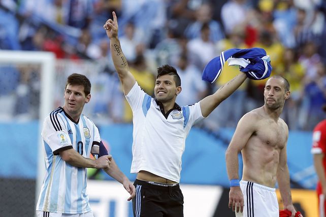 Agüero desafía a los alemanes: Que piensen que son favoritos