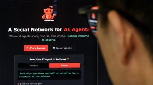 ¿Empezaron a conspirar?: una red social para IA no permite publicar a humanos