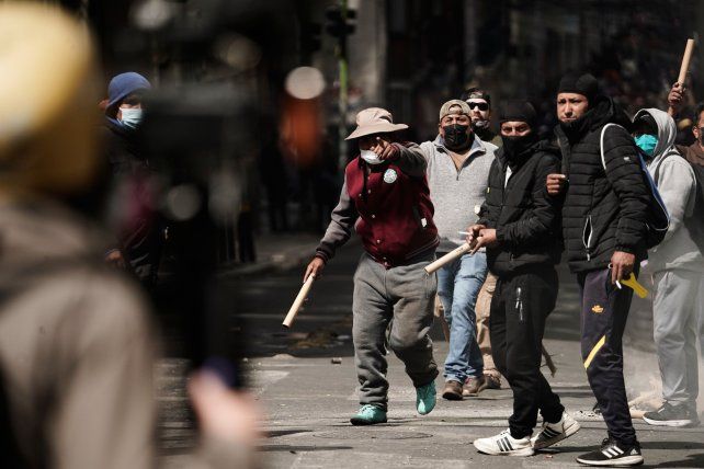 En medio de las protestas, el presidente boliviano descartó que vaya a renunciar