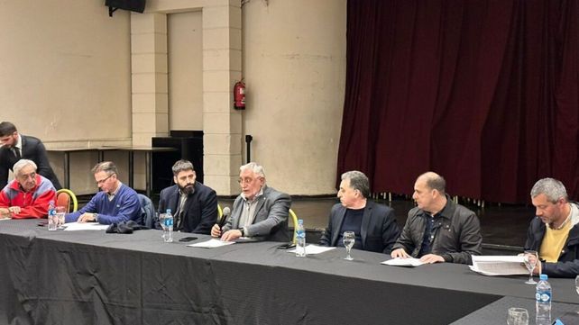 Durante su discurso Diab destacó el crecimiento de los Centros Comerciales Abierto de Rosario