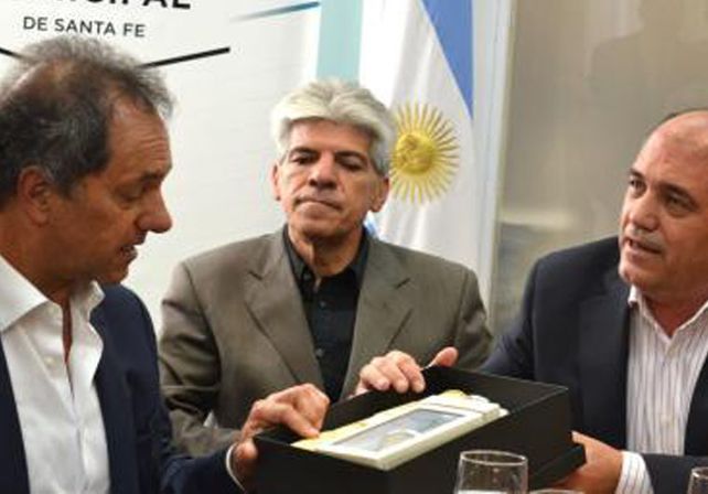 Los Concejales de la ciudad recibieron a Daniel Scioli
