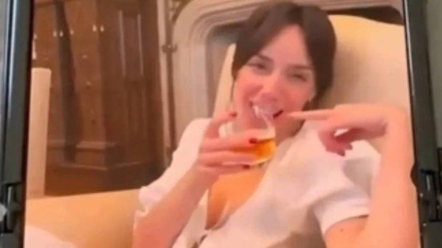 Salió a luz otro video de Tamara Pettinato con Alberto Fernández: Soy el amor de tu vida