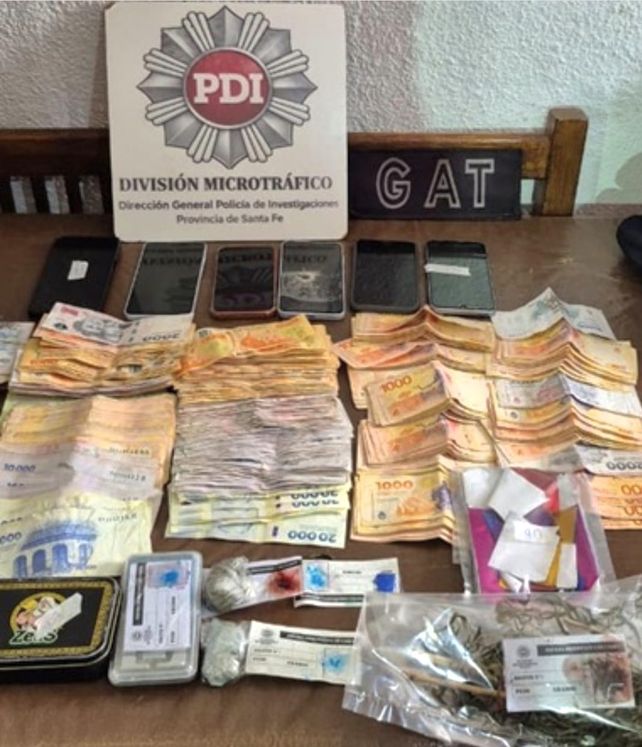 Barrios Villa Hipódromo y Alfonso: cinco aprehendidos en tres allanamientos por la venta barrial de drogas