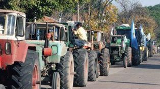 Tractorazo: “En el norte de Santa Fe, hoy no es rentable producir nada”