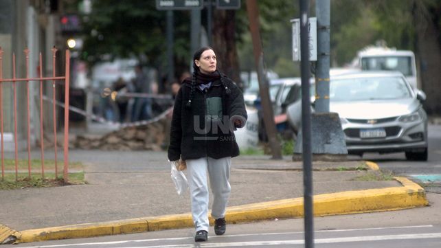 Un viernes helado en la ciudad de Santa Fe