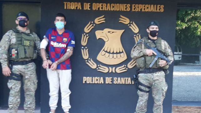 Otro golpe al delito en Rosario: detuvieron a un joven vinculado a Pimpi Sandoval