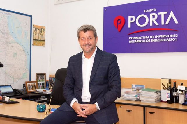 Pablo Porta, al frente del Grupo Porta, especializado en negocios inmobiliarios.