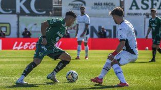 Sarmiento local ante Independiente.