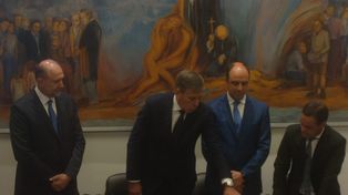 Jatón juró como intendente de Santa Fe: Queremos ser la mejor ciudad del país