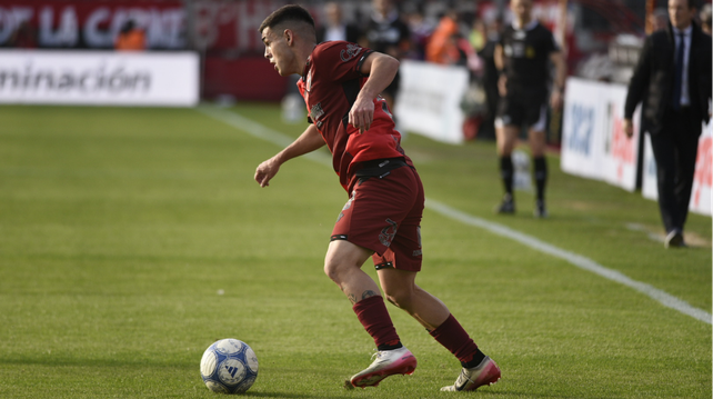 Thomas Ríos jugó las tres primeras fechas de Newells en el Clausura.