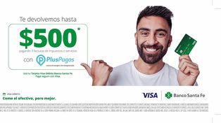 Banco Santa Fe y Visa promueven el uso de la tarjeta de débito con importantes beneficios