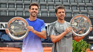 Zeballos y Granollers no paran de ganar y esta vez festejaron en el Masters 1000 de Roma.