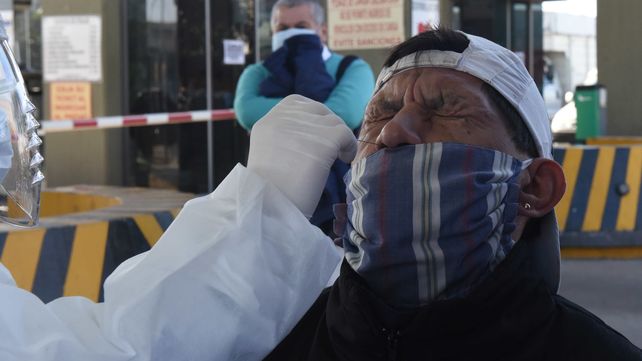 Los hisopados se llevaron a cabo en todos los efectores de salud.