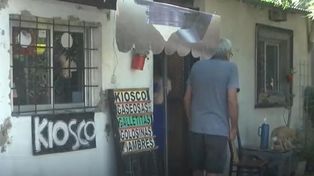 El kiosco de Río de Janeiro al 2600, baleado por desconocidos.