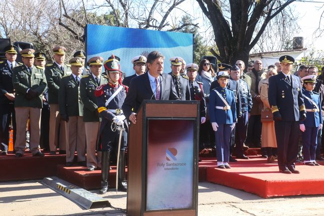El intendente de Funes, Roly Santacroce.