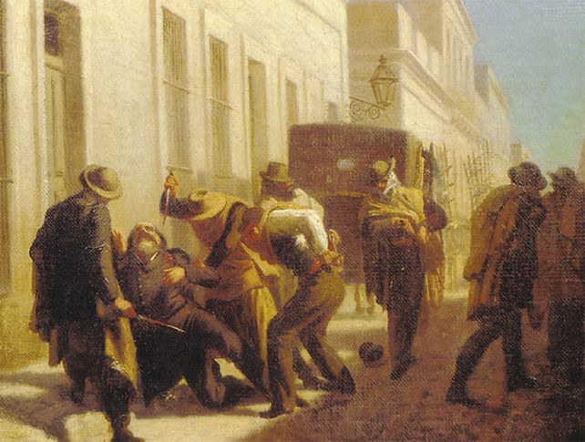 El asesinato de Venancio Flores años después. 
