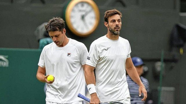 Horacio Zeballos y el español Marcel Granollers cayeron en la final de dobles del Abierto de Wimbledon.