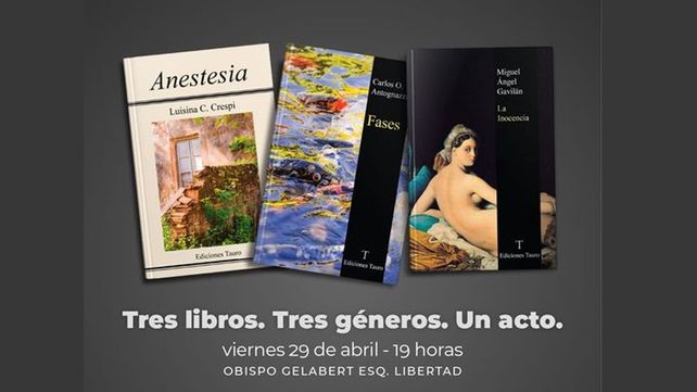 &nbsp;Libros de escritores locales serán presentados el próximo viernes en el multiespacio de Cultura&nbsp;