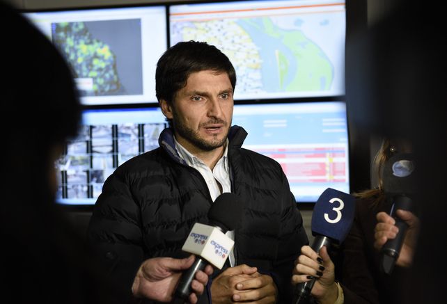 Enojado. El ministro Maximiliano Pullaro convocó a la prensa y descargó su bronca contra los jueces.